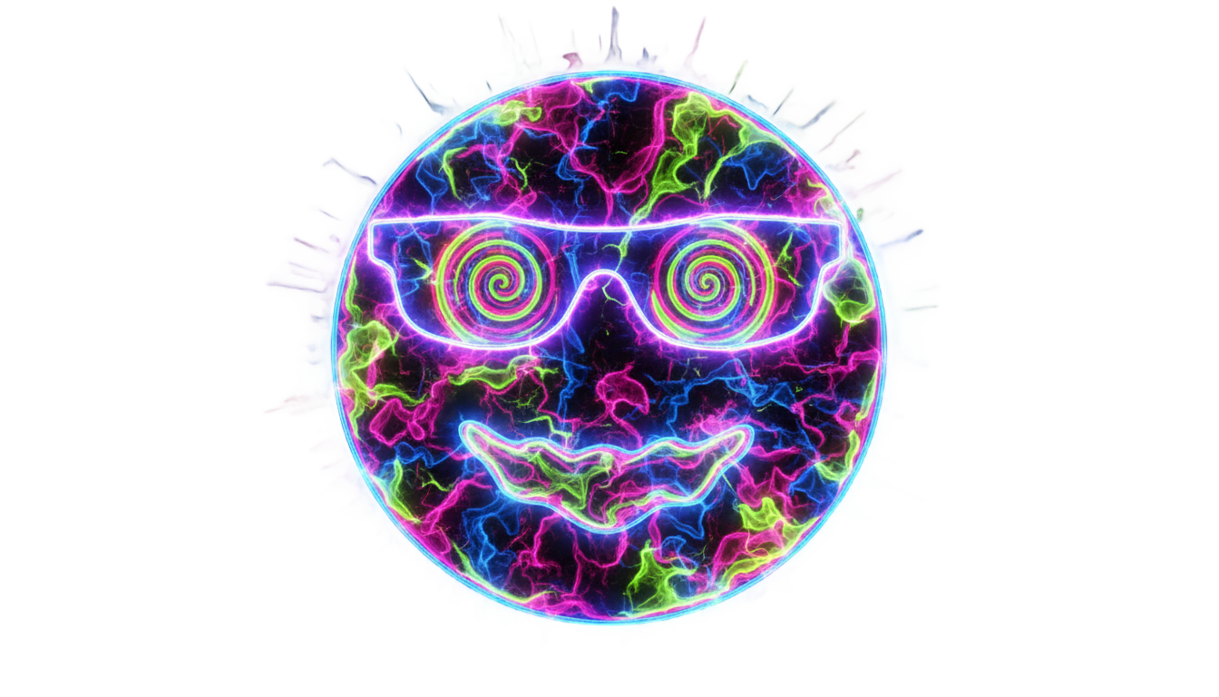 rave smiley png PNG transparent background
