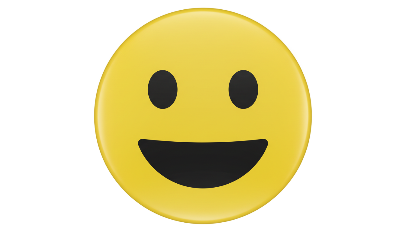 cartoon smiley face png PNG transparent background