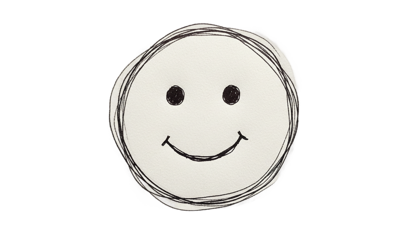 drawn smiley face png PNG transparent background