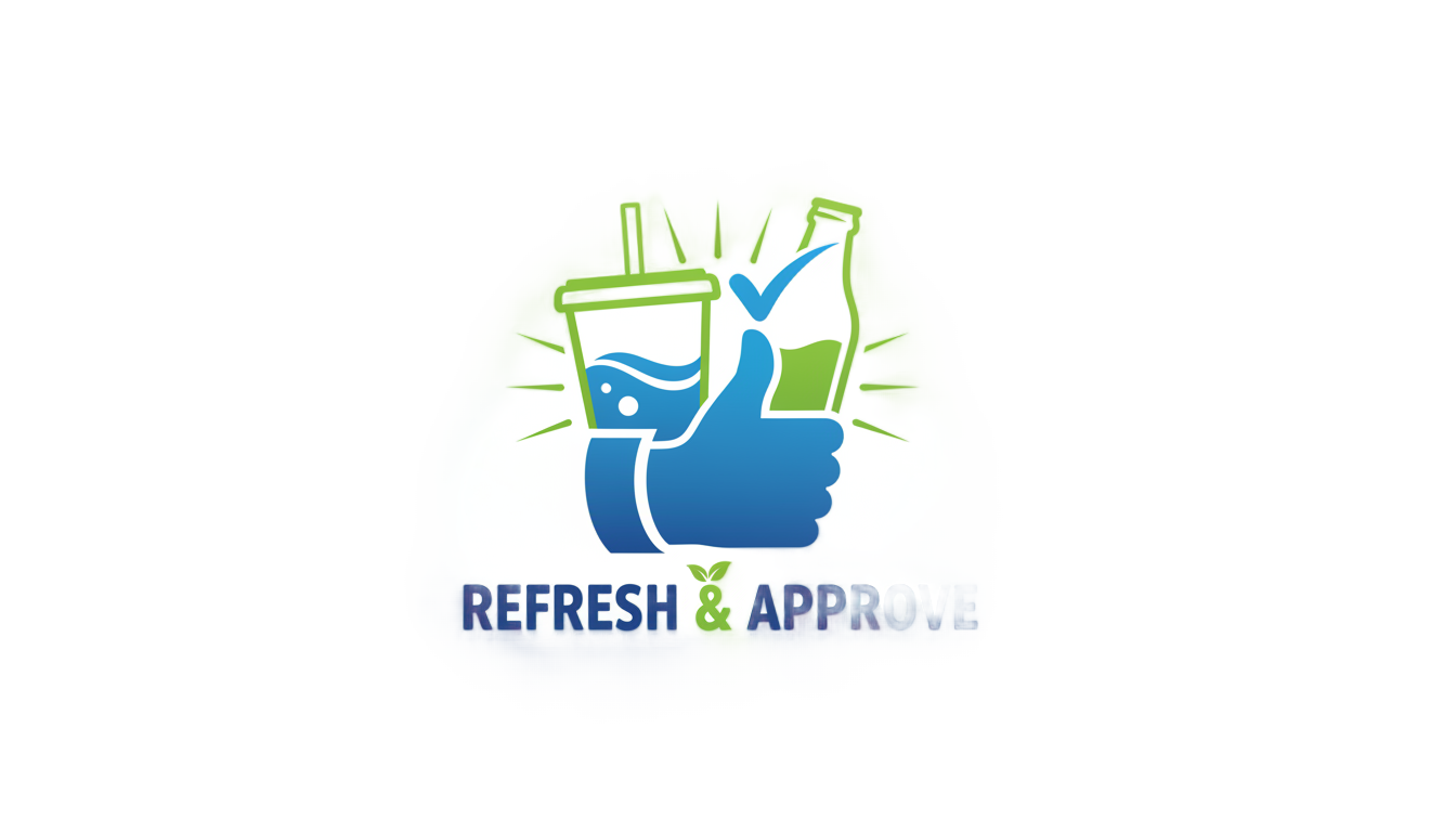 thumbs up cold drink logo png PNG transparent background
