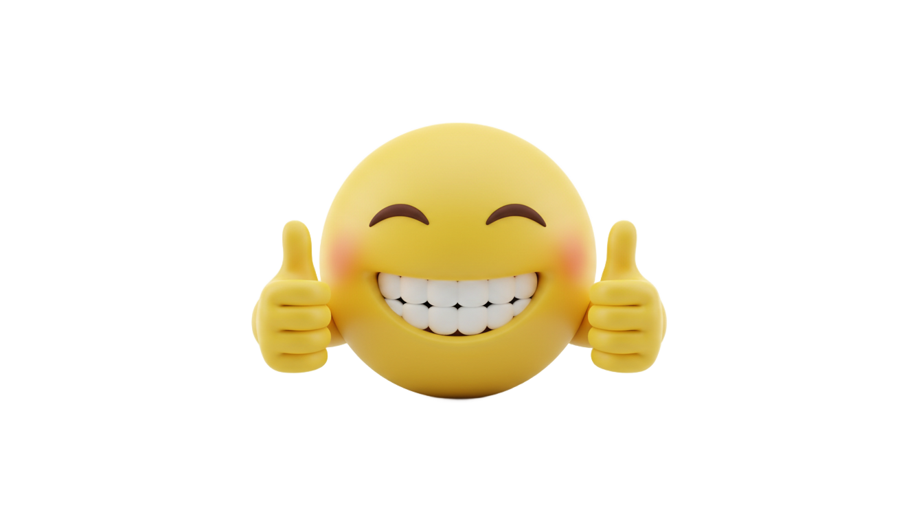 smiley emoji like png PNG transparent background