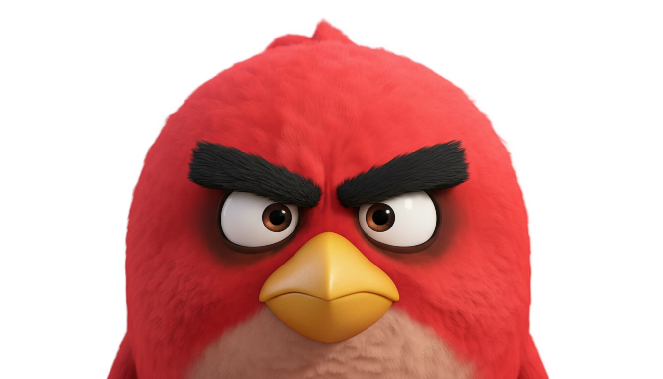 angry birds face png PNG transparent background