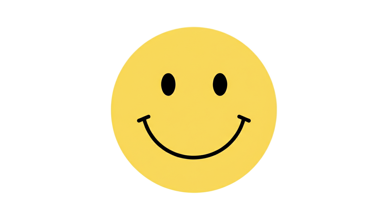 yellow smiley png PNG transparent background