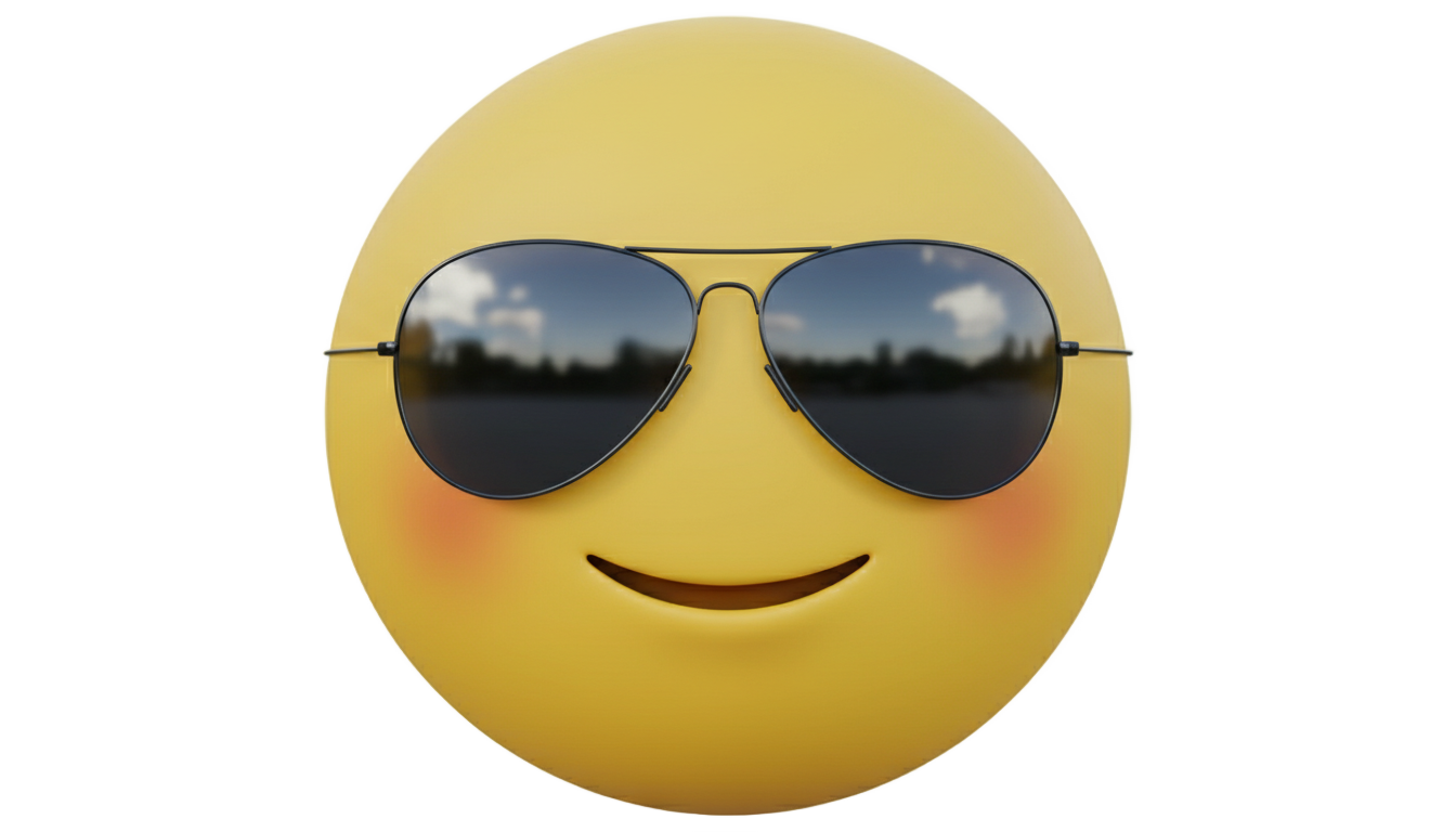 cool smiley png PNG transparent background