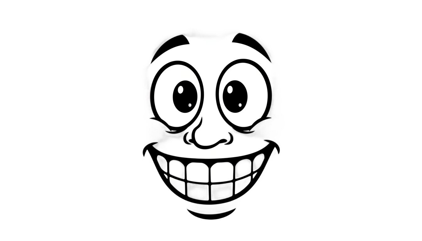 surprised troll face png PNG transparent background