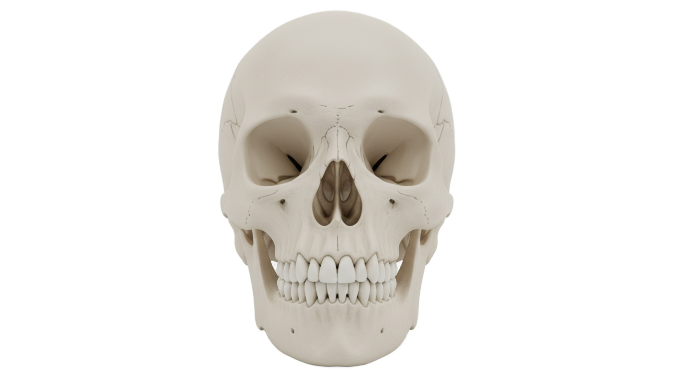 skull face for edits png PNG transparent background