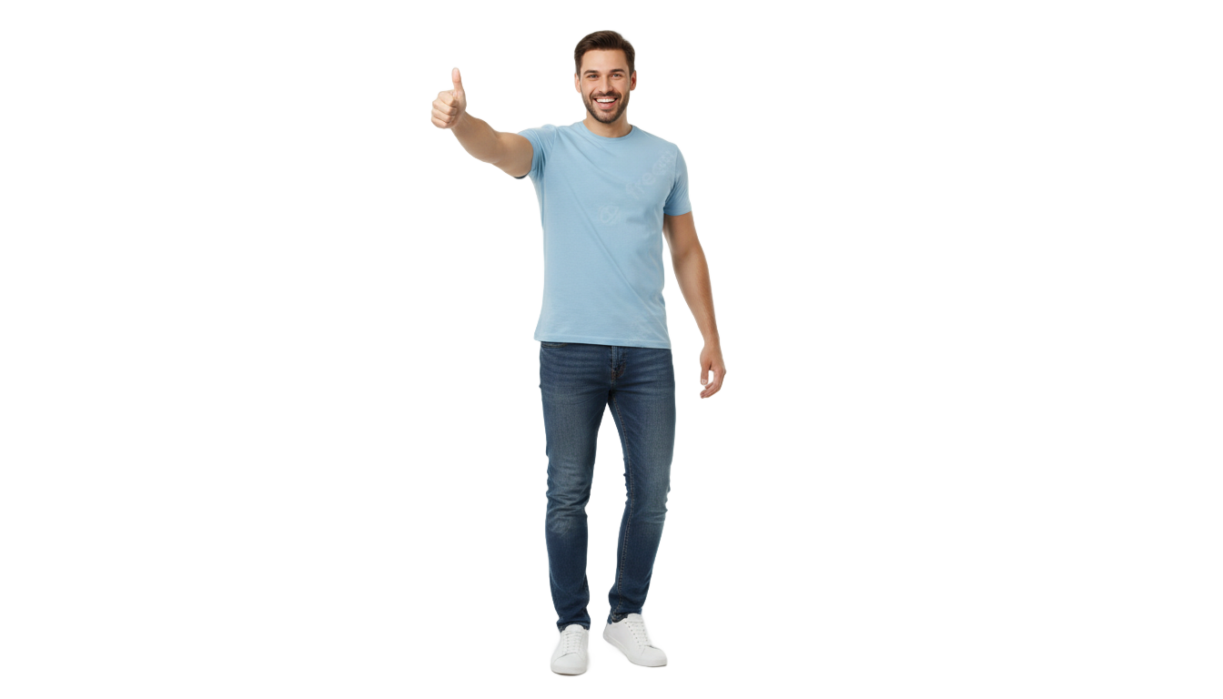 man giving thumbs up png PNG transparent background