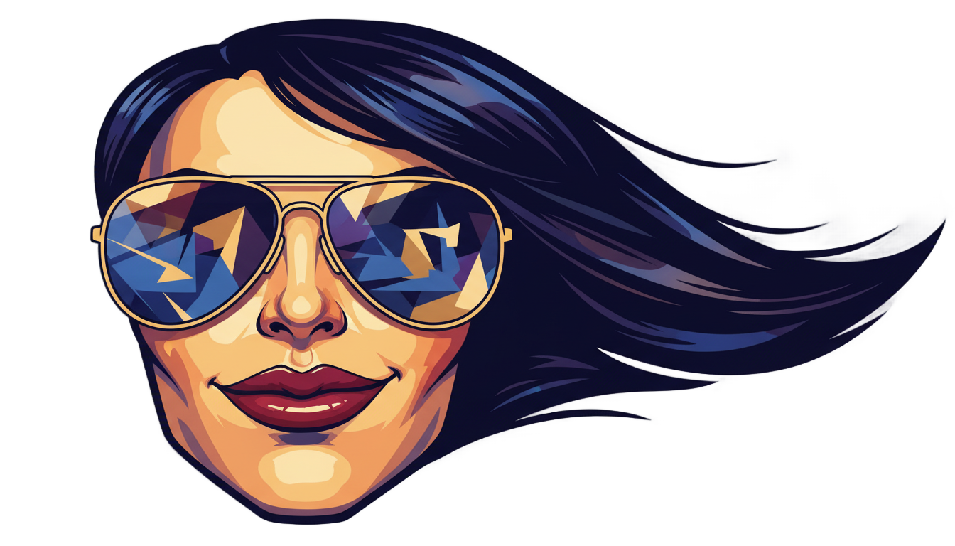 cool face png PNG transparent background