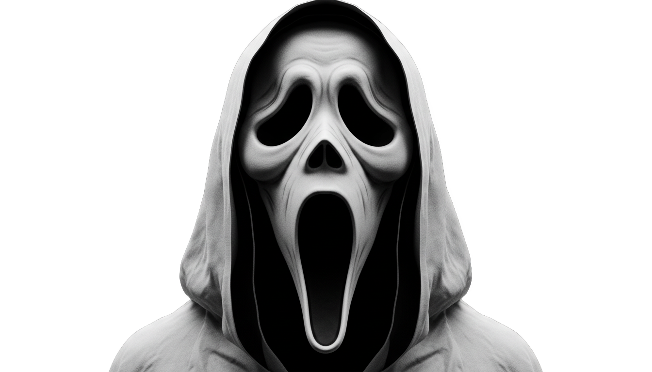 ghost face mask png transparent PNG transparent background