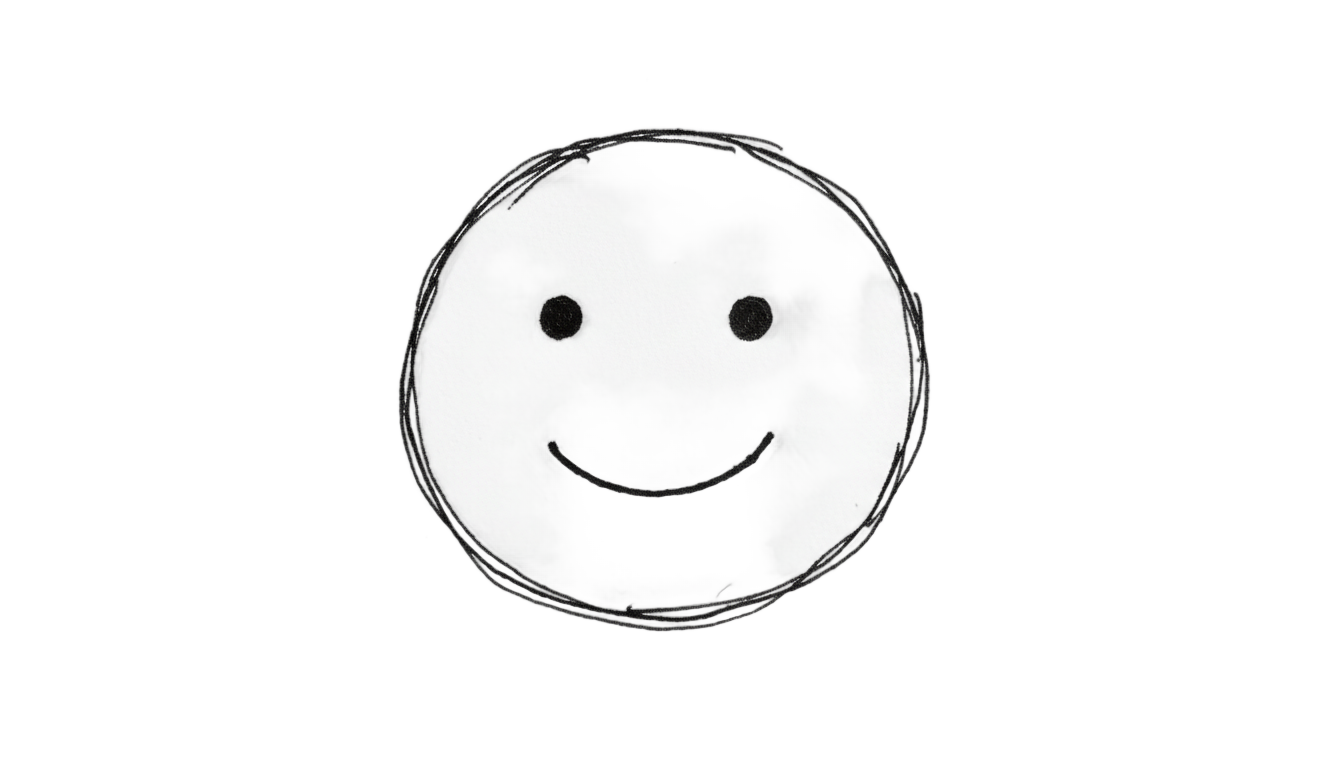 drawn smiley face png PNG transparent background
