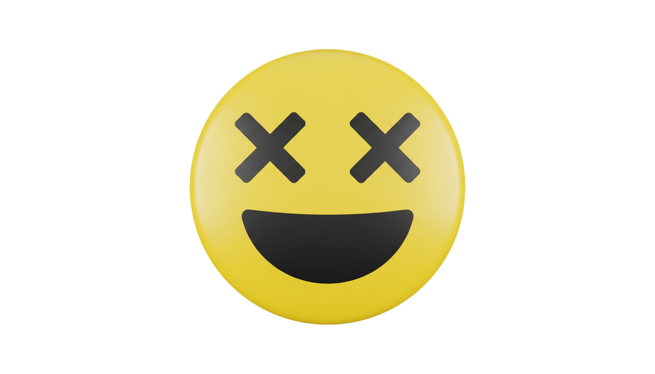 x smiley face png PNG transparent background