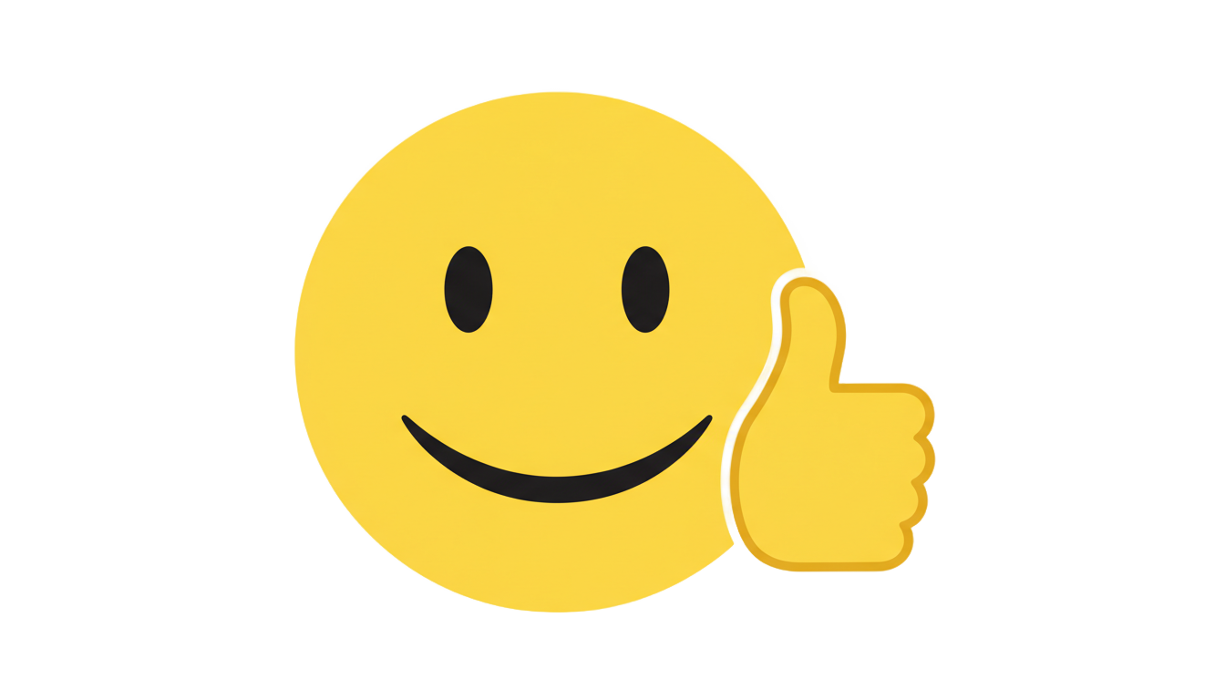 emoticon thumbs up png PNG transparent background