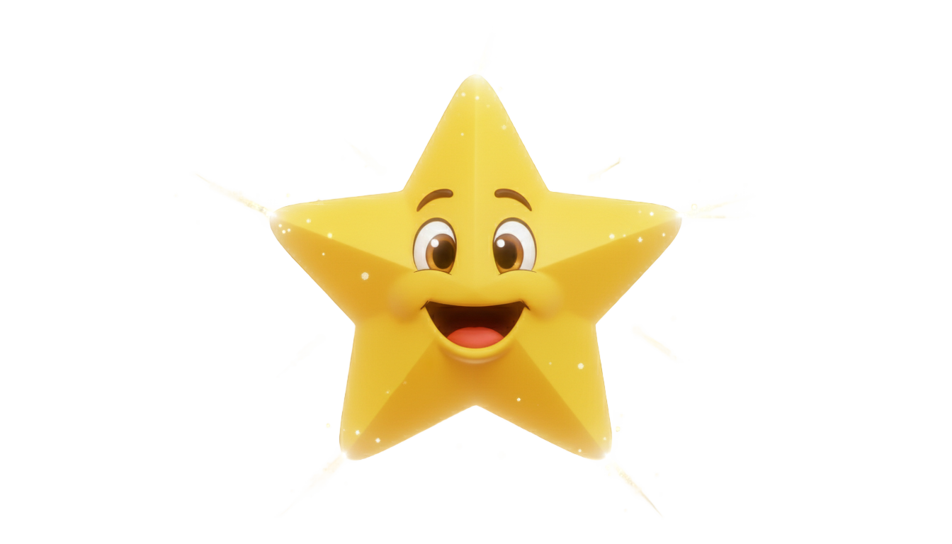 smiley star png PNG transparent background
