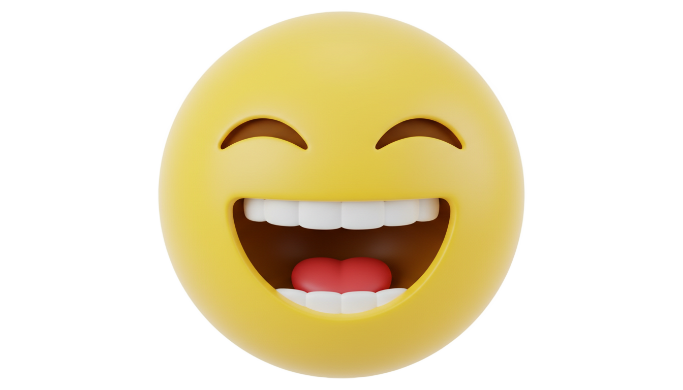 laughing smiley png PNG transparent background