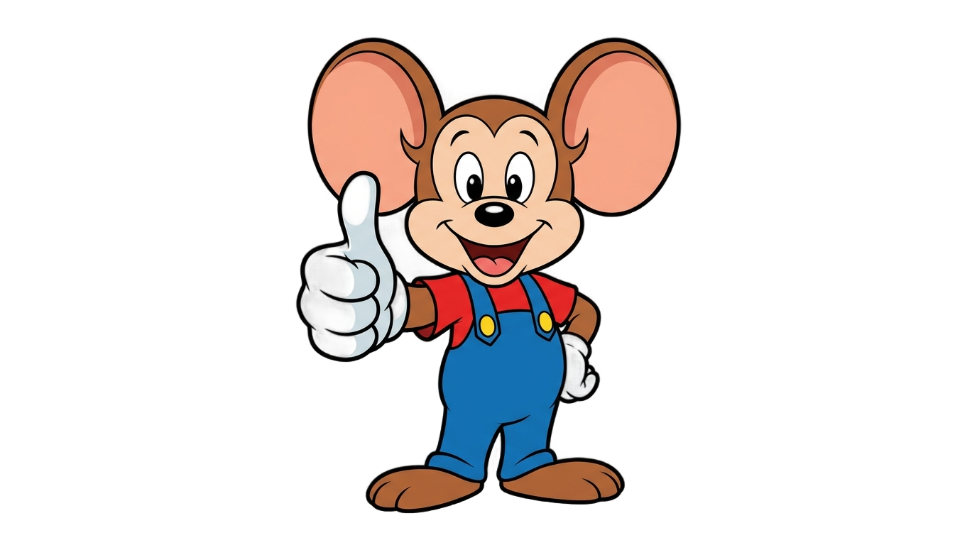 mickey thumbs up png PNG transparent background