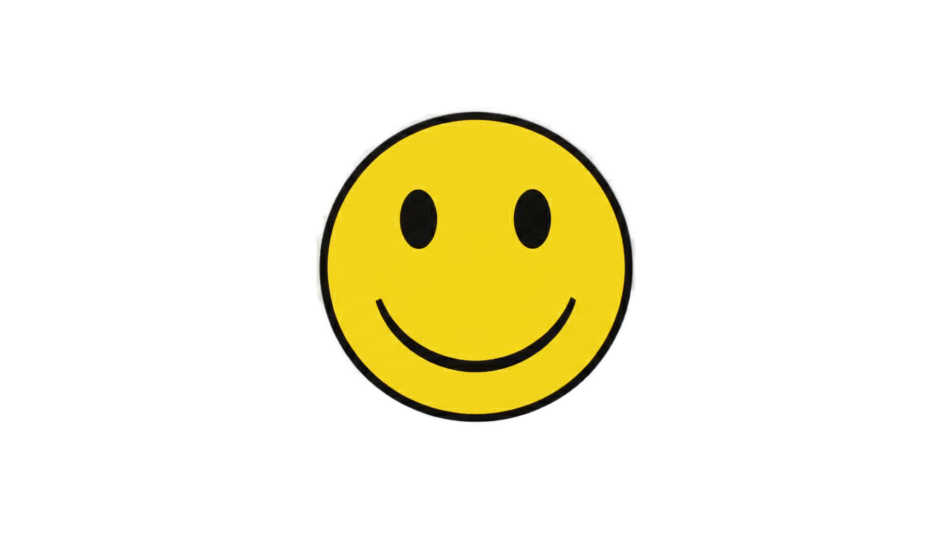 smiley face png black and white PNG transparent background