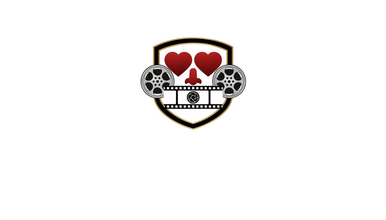 heart eyes movie logo png PNG transparent background