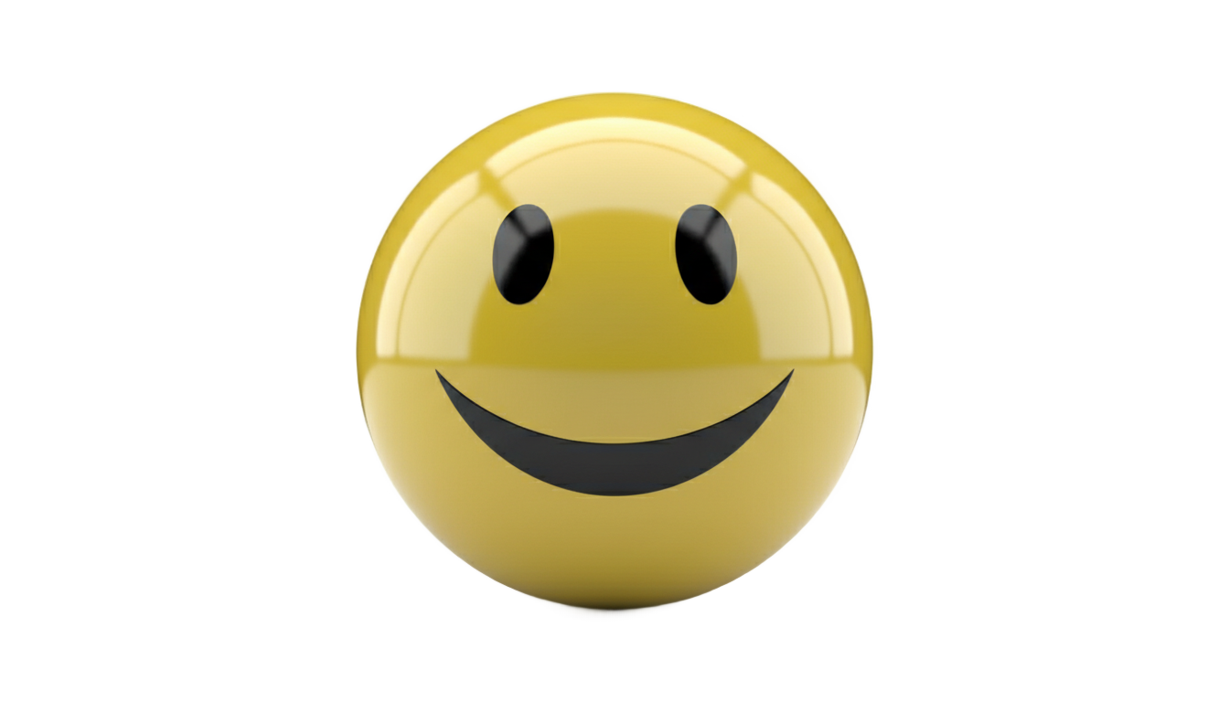 smiley 3d png PNG transparent background