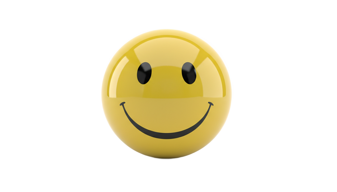 smiley 3d png PNG transparent background