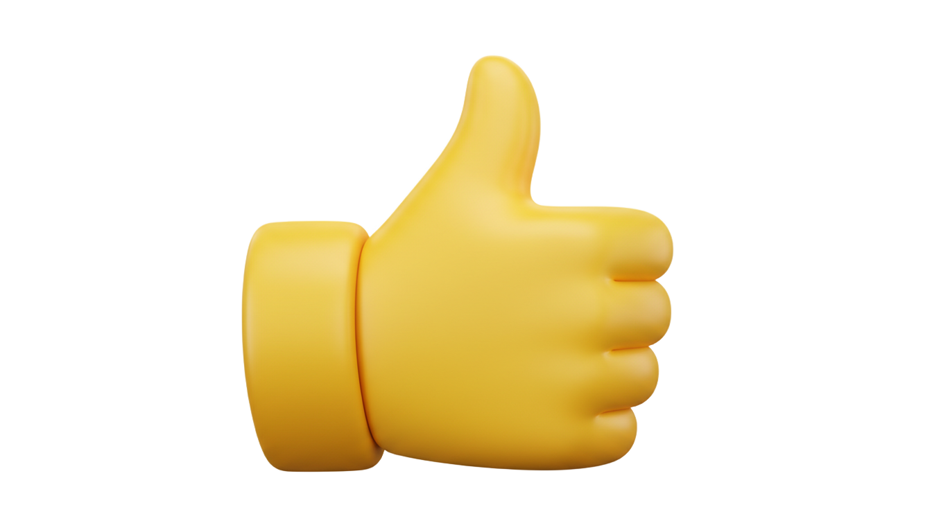 iphone thumbs up emoji png PNG transparent background