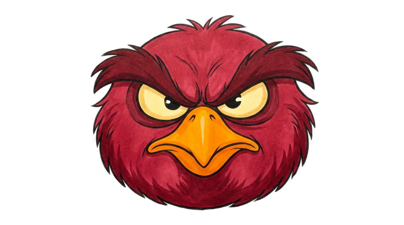 angry bird face png PNG transparent background