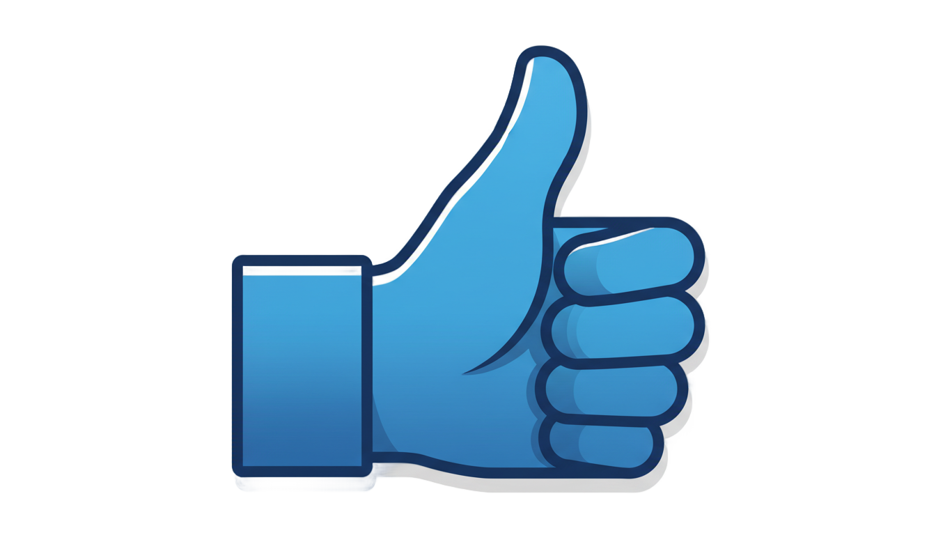 thumbs up logo png PNG transparent background