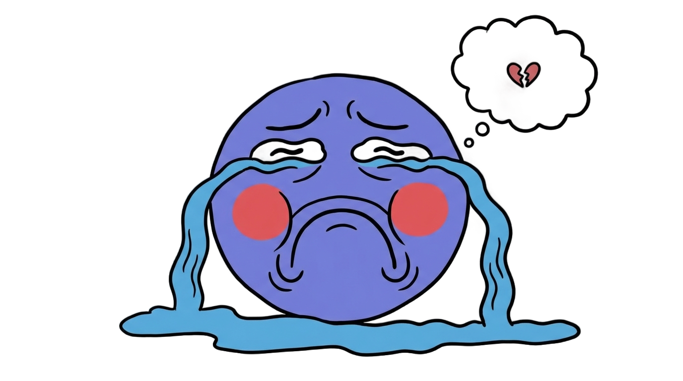 funny crying face png PNG transparent background