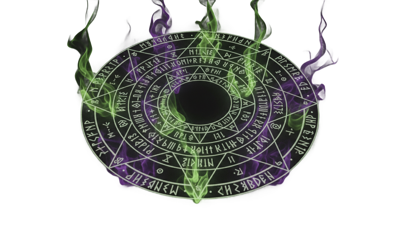 frieren magic circle png PNG transparent background