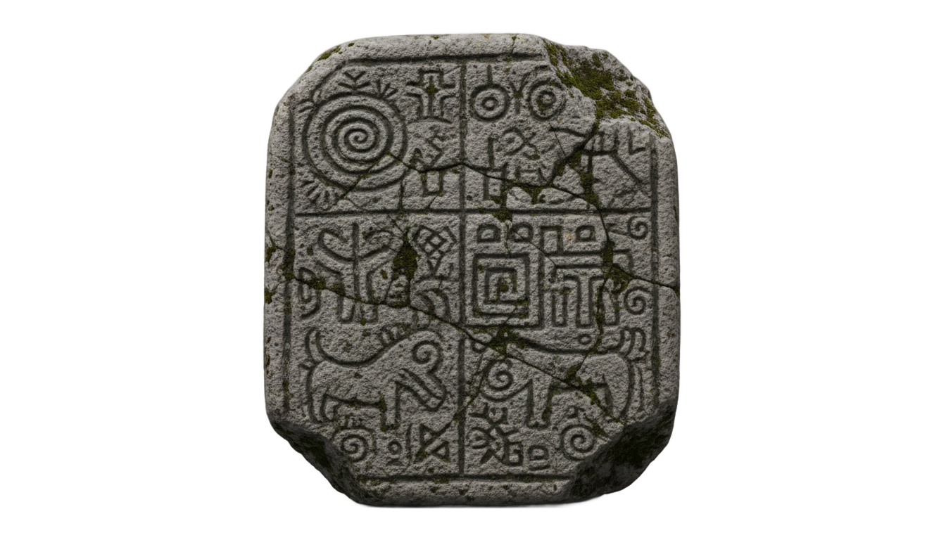 rune stone png PNG transparent background