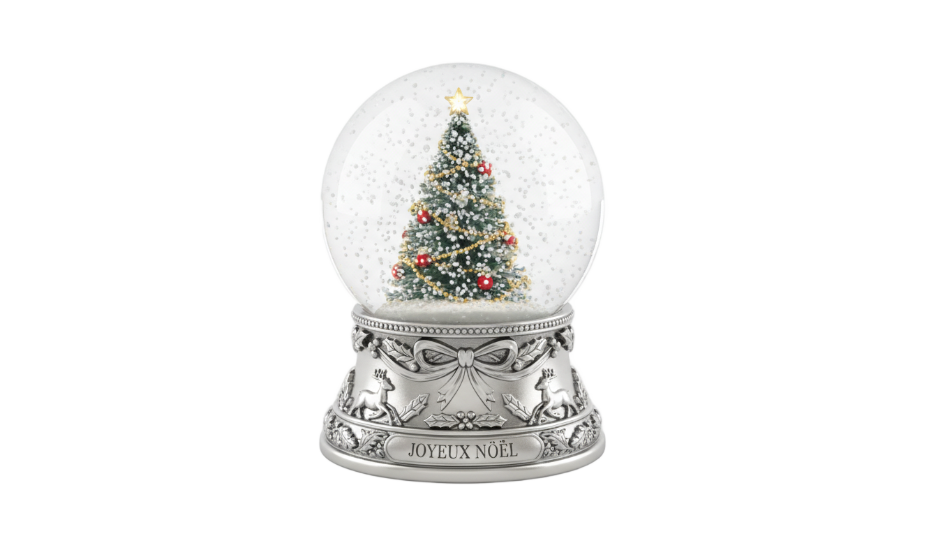 christmas crystal ball png PNG transparent background