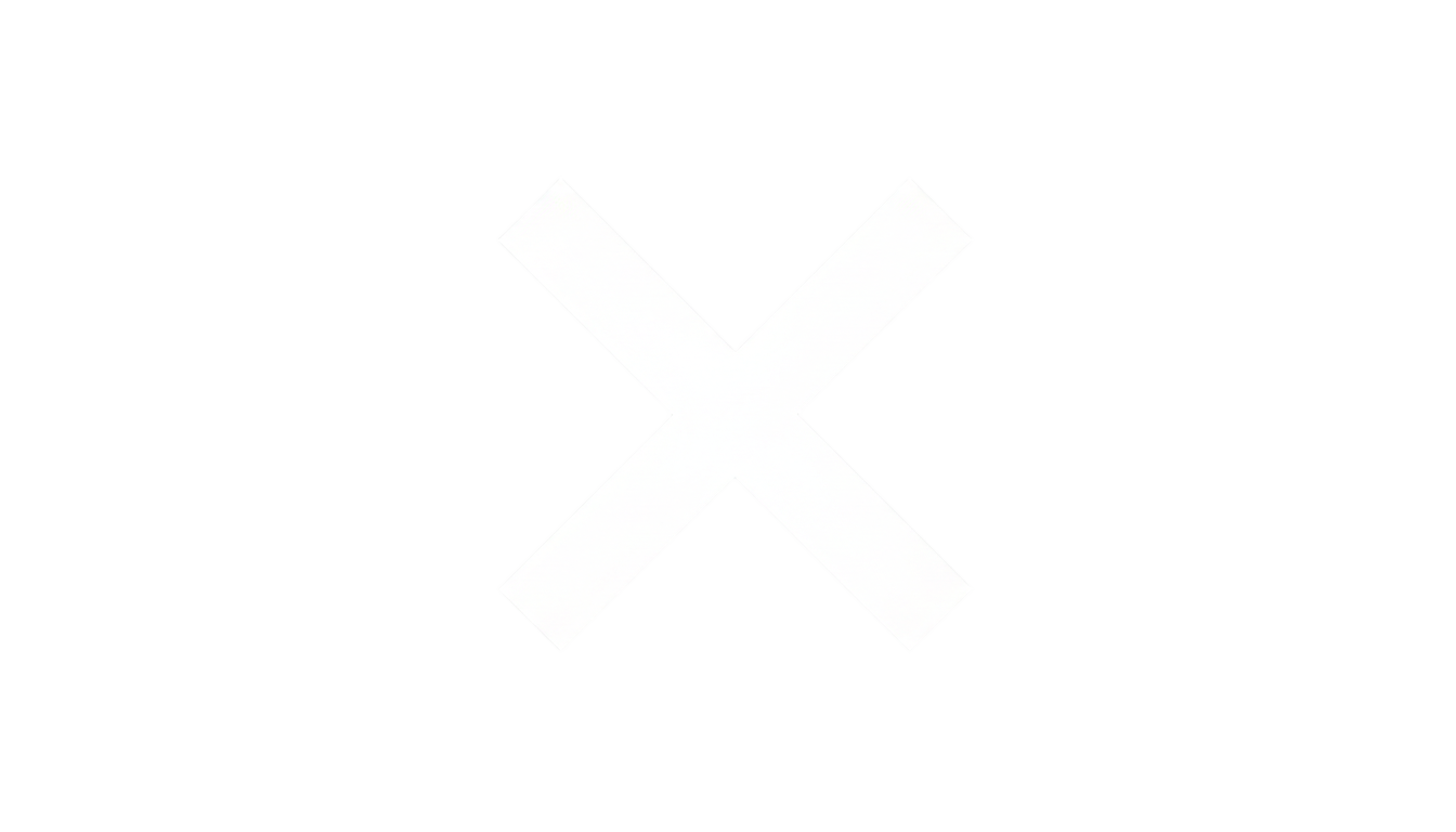 white cross mark png PNG transparent background