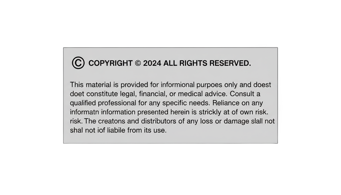 copyright disclaimer png PNG transparent background