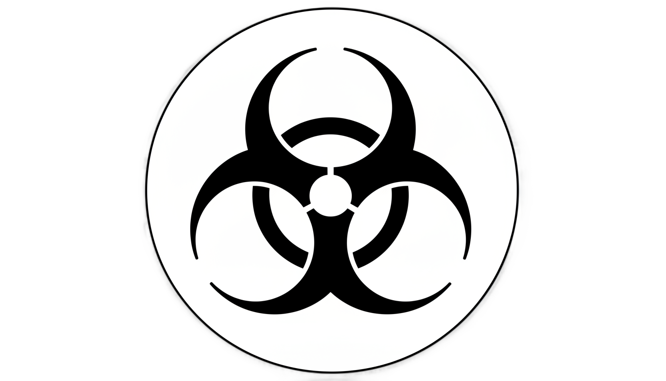 biohazard symbol png PNG transparent background