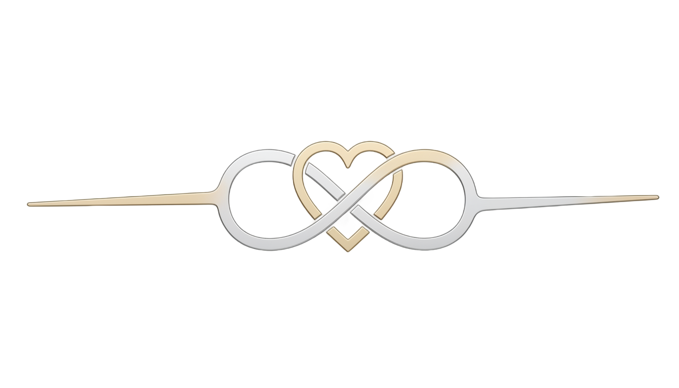 infinity love logo png PNG transparent background