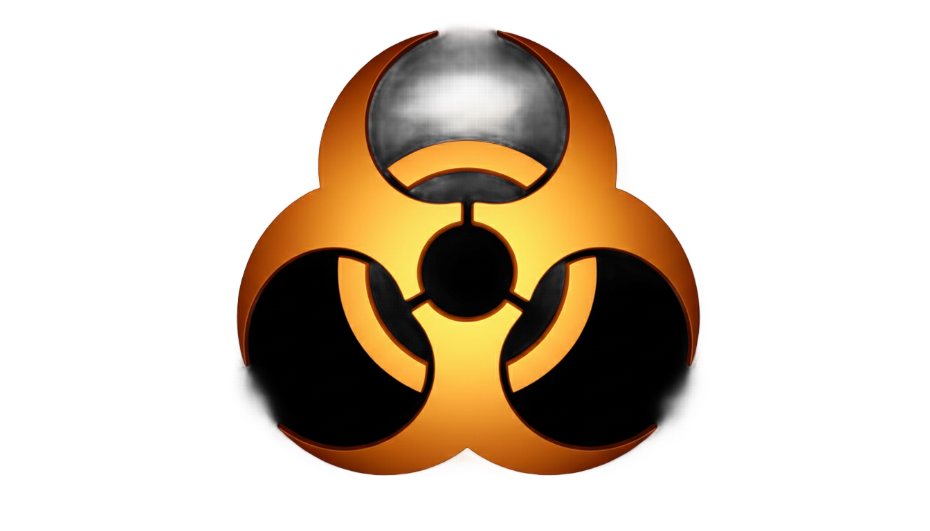 biohazard png PNG transparent background
