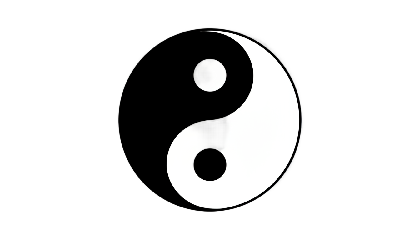 yin yang vector png PNG transparent background