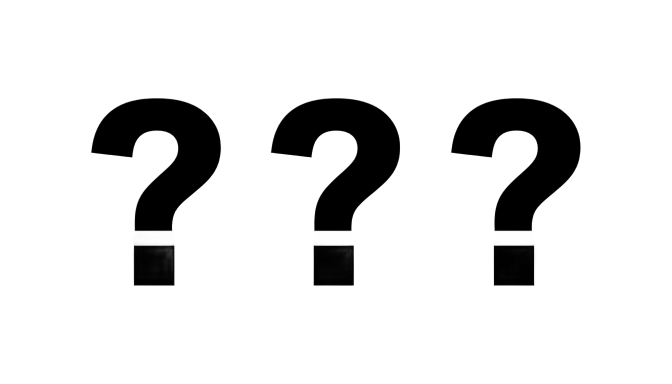 3 question mark png PNG transparent background
