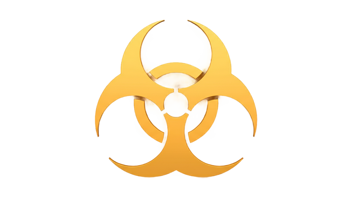 biohazard png PNG transparent background