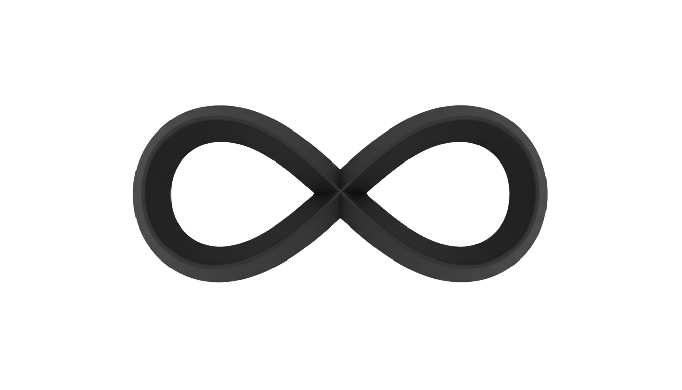 infinity symbol vector png PNG transparent background