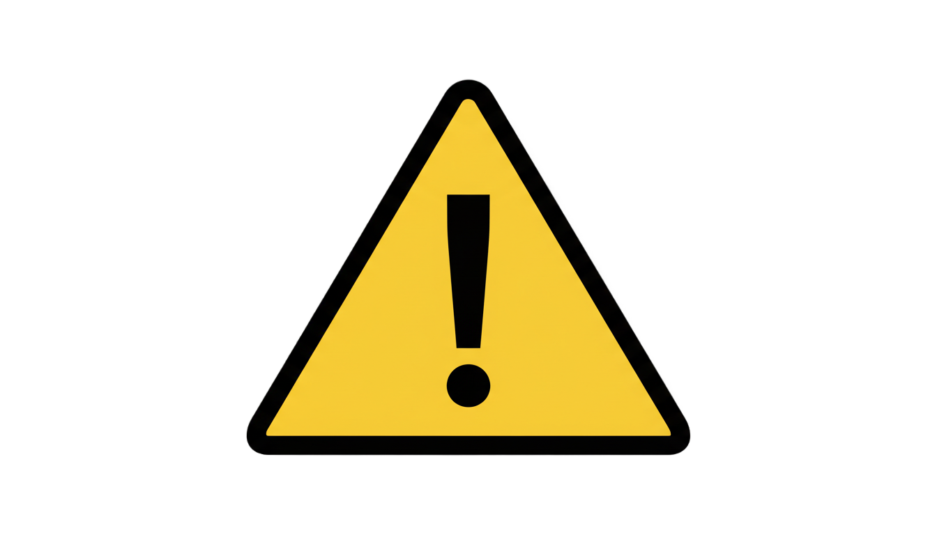 triangle warning sign png PNG transparent background
