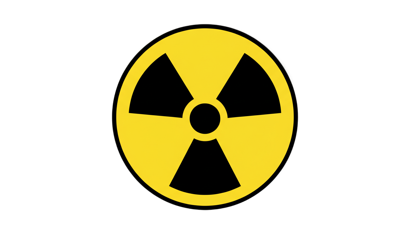 radioactive symbol transparent png PNG transparent background