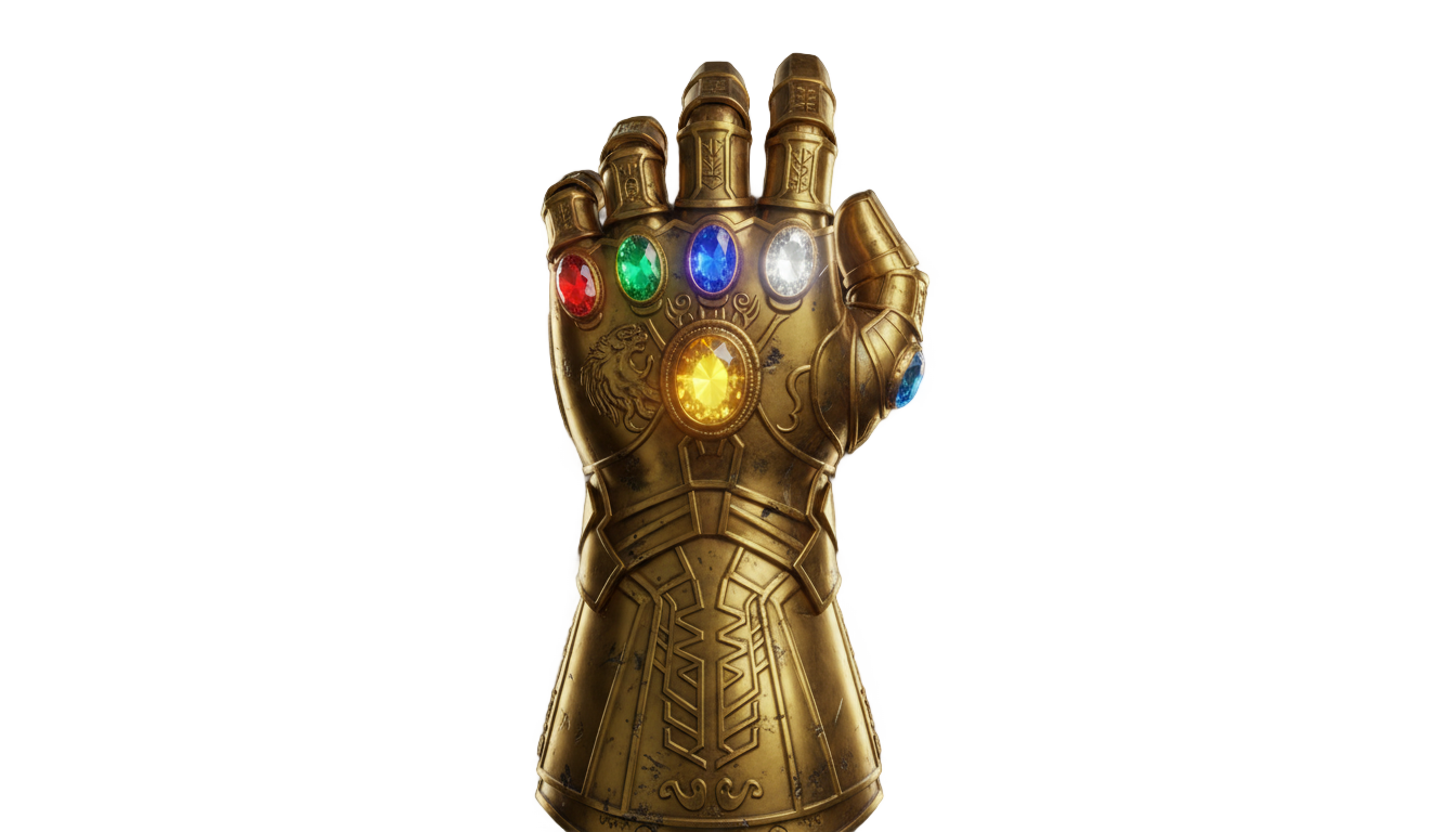 infinity gauntlet png PNG transparent background