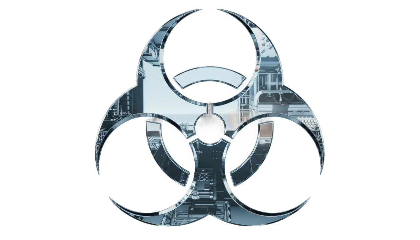 biohazard band logo png PNG transparent background