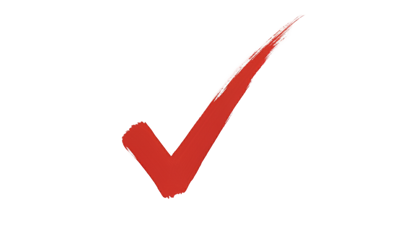 red checkmark png PNG transparent background