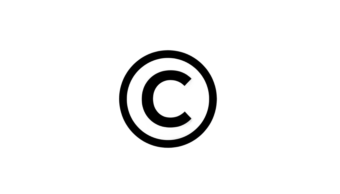 copyright sign png PNG transparent background