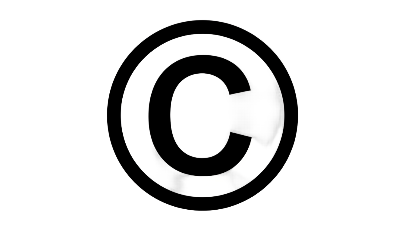 copyright sign png PNG transparent background