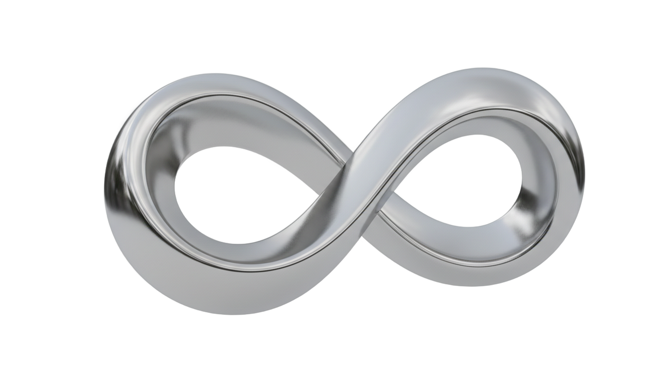 infinity 3d png PNG transparent background