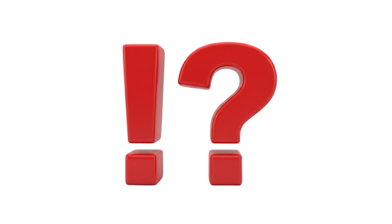 exclamation question mark emoji png PNG transparent background