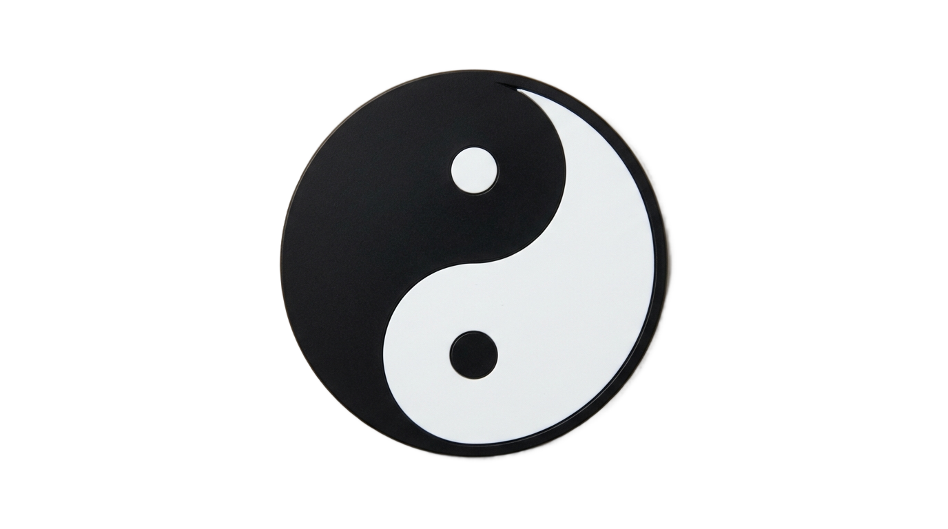yin yang sign png PNG transparent background