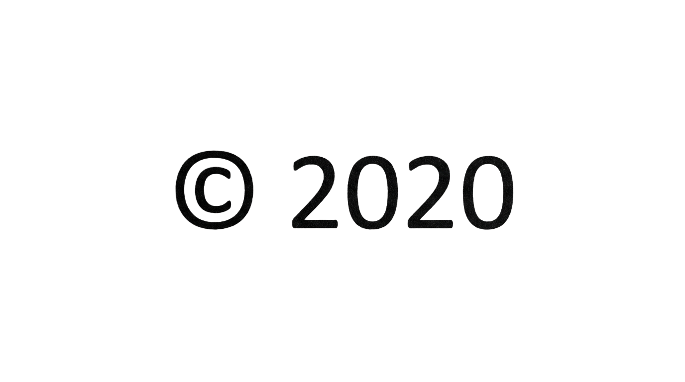 copyright 2020 logo png PNG transparent background